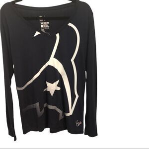 Women’s long sleeve NFL Nike Texas vee neck
